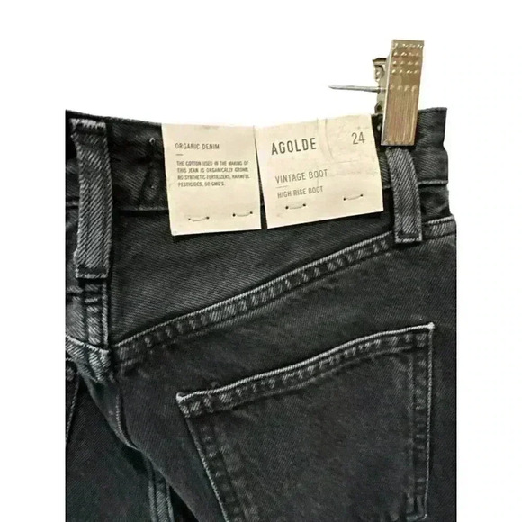 COPY - Agolde Vintage Boot HIgh Rise Jeans in Color Percolate, Size 24 New With… - Picture 5 of 9